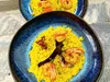 RISOTTO GAMBAS ET CREME DE CURRY