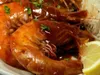 La Poëlée de Gambas sauce Thaï