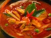 Le curry rouge au poulet