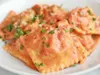 Rosé ravioli
