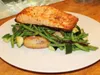 Pavé de saumon grillé