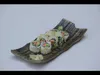 Rouleau de tataki de saumon