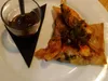 Cornets de gambas Black Tiger, chutney