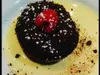 Moelleux au chocolat, glace vanille