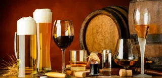 Carte des boissons et alcools